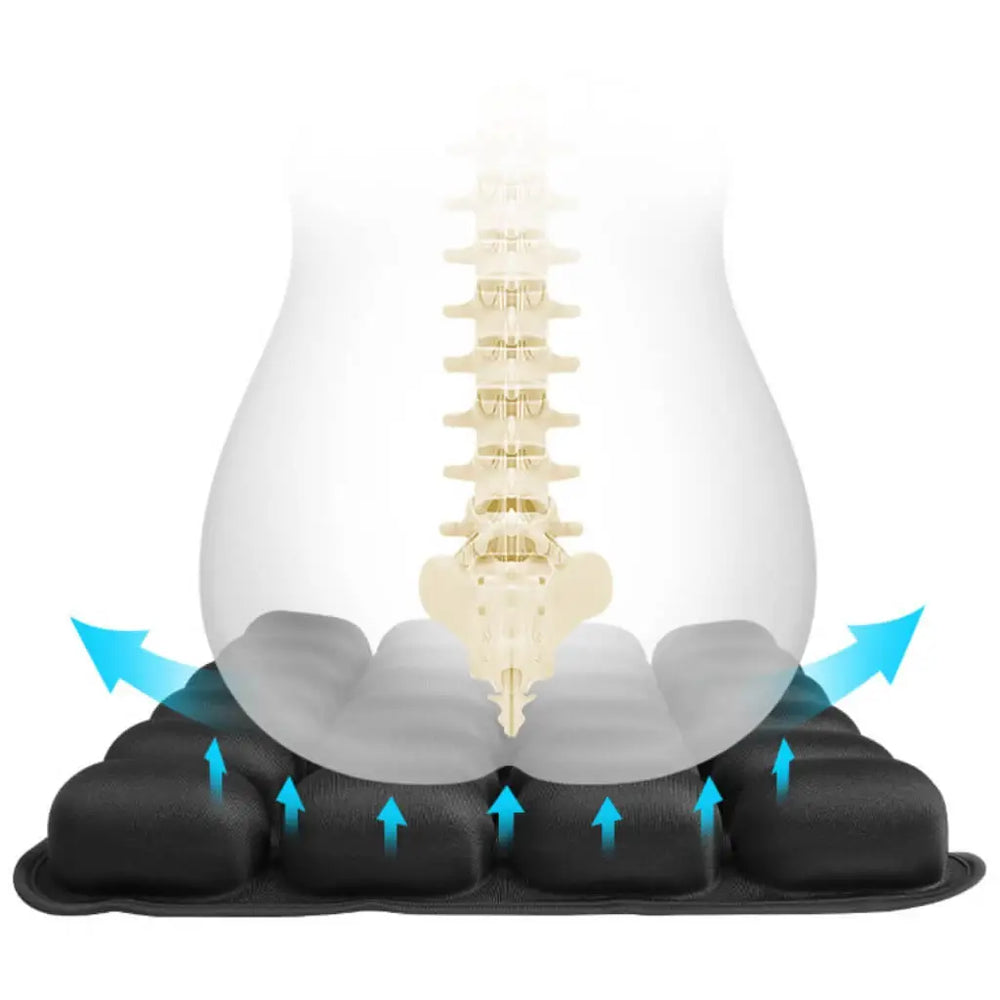 1. No more back or tailbone pain